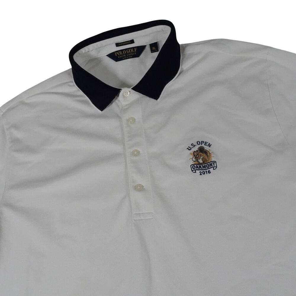 US Open Oakmont 2016 Ralph Lauren PIMA Performance Golf Polo Shirt Men's XL